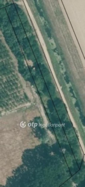 2068 nm-es telek elad� Tiszasz�l�s