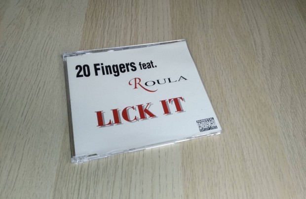 20 Fingers Feat. Roula - Lick It / Maxi CD 1995