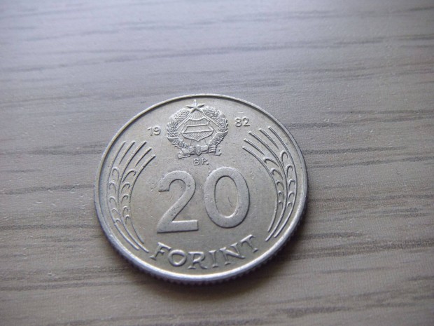 20 Forint 1982 Forgalomba volt