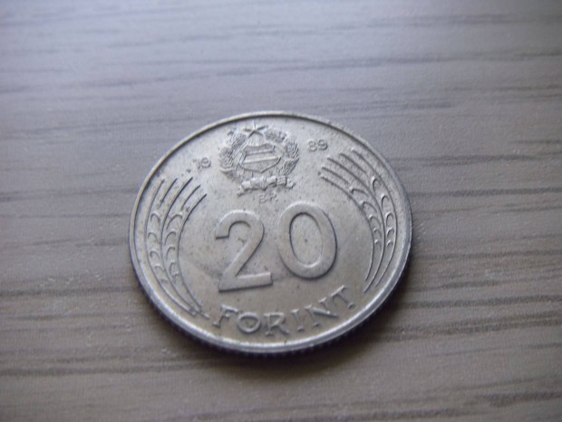 20 Forint 1989 Forgalomba volt