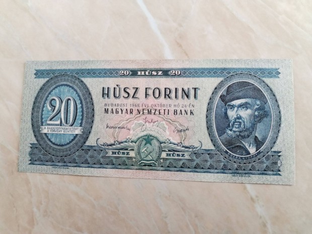 20 Forintos 1949-es jelzett papír reprint