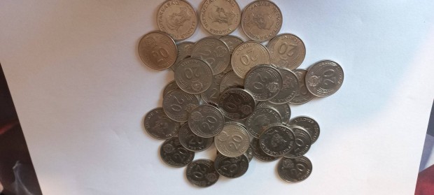20 Forintos érmék 1982-1984 (38db)