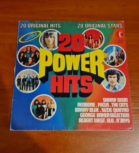 20 Power Hits; LP, Vinyl