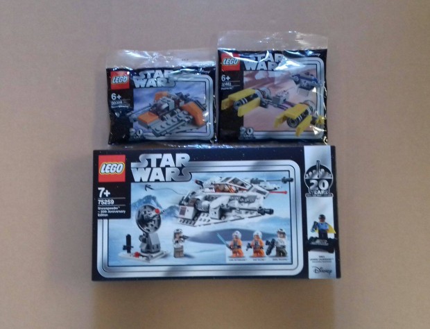 20. vforduls bontatlan Star Wars LEGO 30384 + 30461 + 75259 Fox.rba