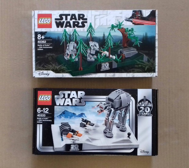 20. vforduls bontatlan Star Wars LEGO 40333 Hothi + 40362 Fox.azrba