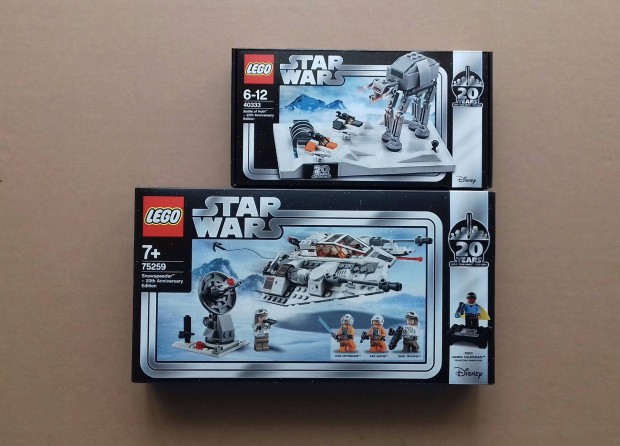 20. vforduls bontatlan Star Wars LEGO 40333 Hothi + 75259 Foxp.rban