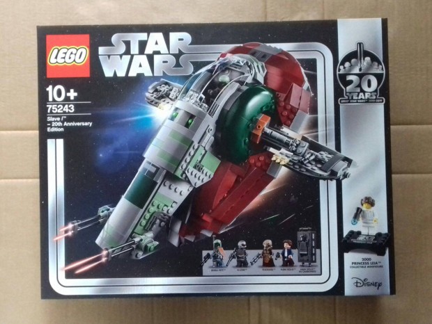 20. évfordulós bontatlan Star Wars LEGO 75243 Classic Slave I utánvét