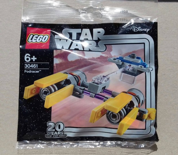20. vforduls ritkasg! Bontatlan Star Wars LEGO 30461 Lgifogat. Lev