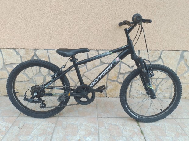 20-as Rockrider teleszkópos gyerek kerékpár bicikli.
