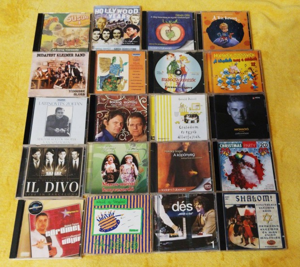 20 darab cd lemez olcsn elad!