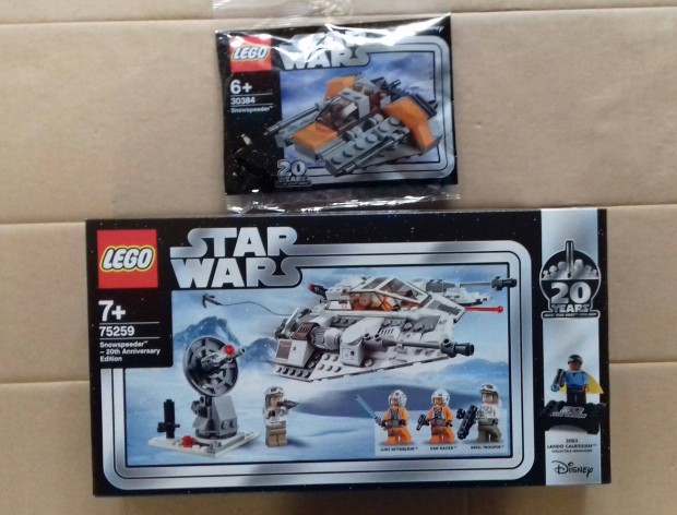 20.vforduls bontatlan Star Wars LEGO 75259 + 30384 Hsikl Fox.azrb