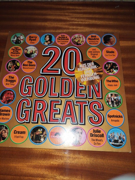 20 golden greats bakelit lemez