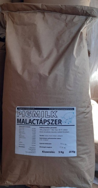 20 kg Pigmilk malac tejpor tejptl tpszer tej por kiszlltssal!