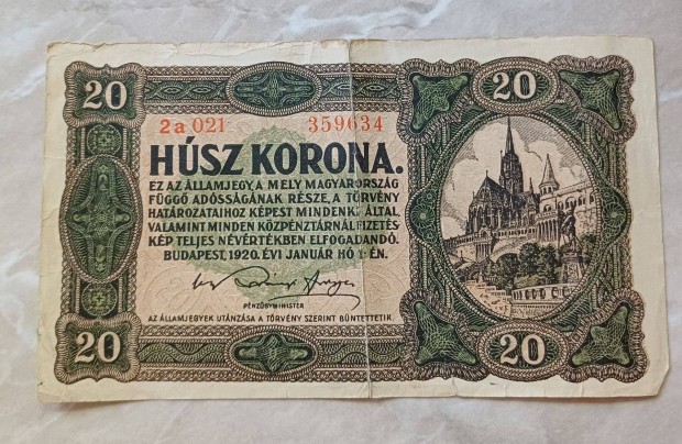 20 korona 1920