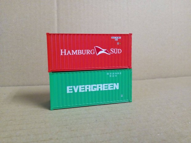 20 lbas modell kontner Evergreen, Hamburg Sd 1:87 H0 mret