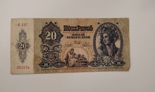 20 pengő 1941