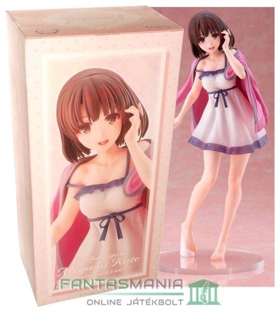 20cm Anime figura Saekano Megumi Kato PVC szobor