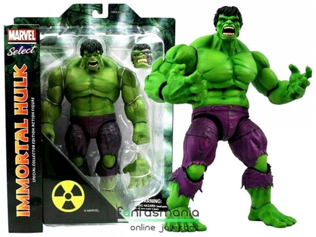 20cm Marvel Select Rampaging Immortal Hulk figura