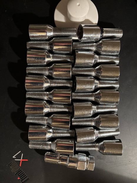 20db Tunnel csavar, tuner csavar M12x1,5 dupla osztkrs felnihez