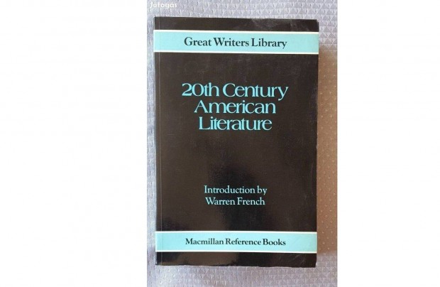 20th Century American Literature 1980 angol nyelv