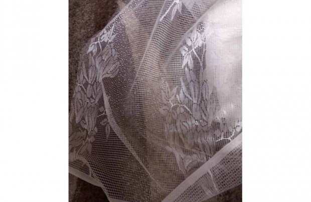 210 x 310 cm-es fehér függöny