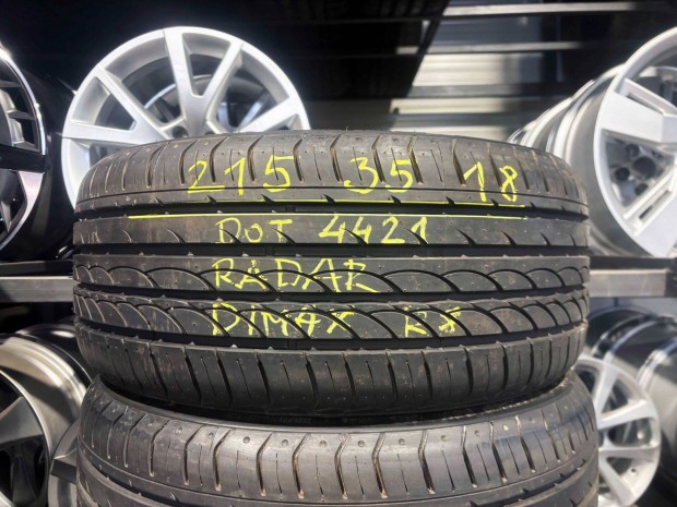 215/35 r18 Radar �j ny�rigumi 4db elad� 215/35r18 garnit�ra