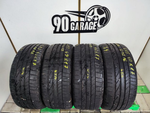 215/40 R17 Bridgestone 4db Nyrigumi