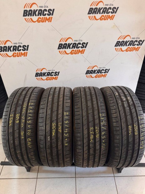 215/45R17 215 45 17 215/45x17 Nexen nyári gumi eladó