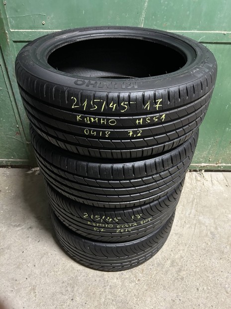 215/45 r17 Kumho 4db nyrigumi 215 45 17