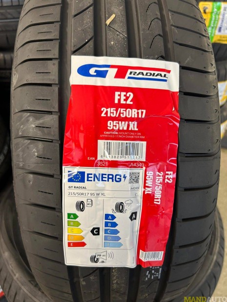 215/50R17 Gtradial FE2(XL),j nyrigumi