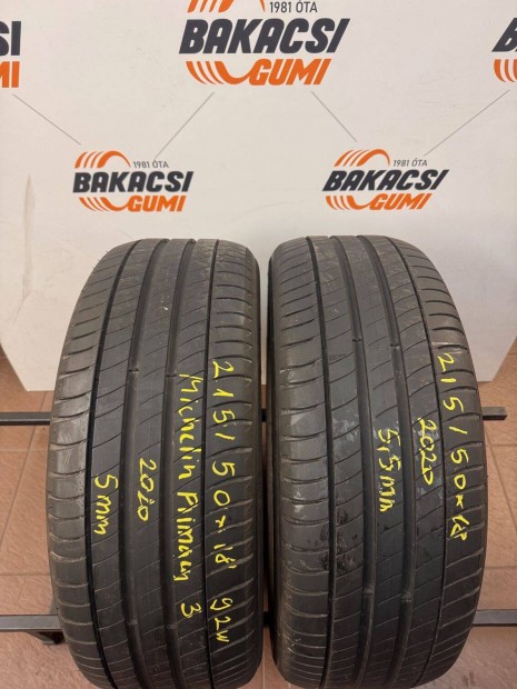 215/50R18 215 50 18 215/50x18 Michelin nyári gumi eladó