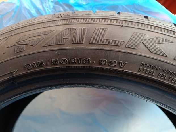 215/50R18 ny�ri gumi alig haszn�lt