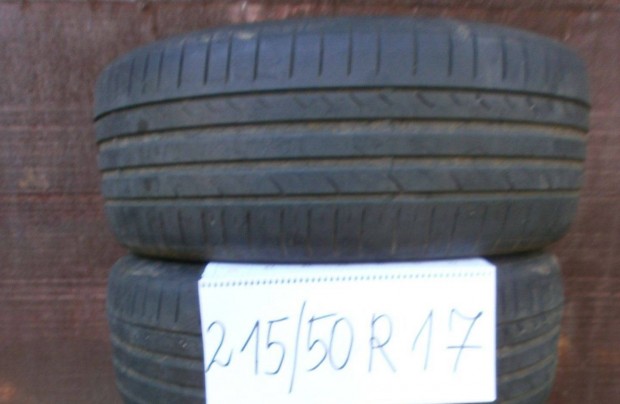 215/50 R17 nyárigumi 4 db