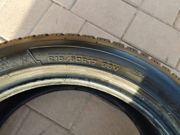 215/50r17 Dunlop Winter Sport 5 tli gumi 1 DB!