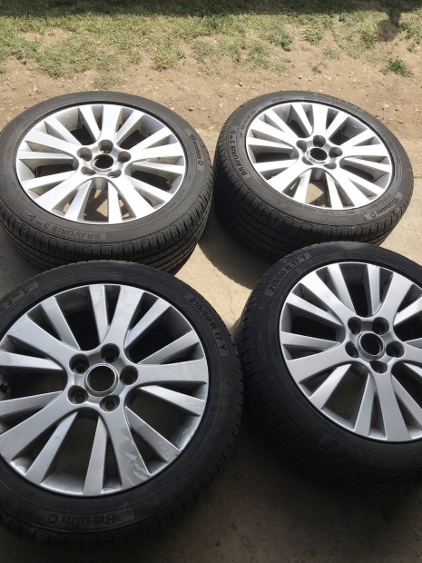 215/50r17 barum nyárigumi 5x114.3 alufelnivel eladó