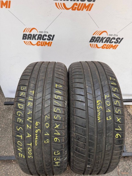 215/55R16 215/55X16 215 55 16 Bridgestone nyrigumi elad