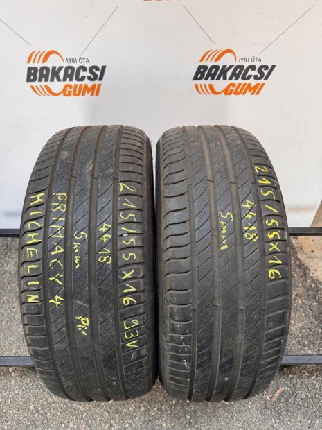 215/55R16 215 55 16 215/55X16 Michelin nyrigumi elad