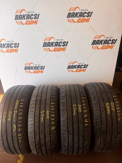 215/55R16 215 55 16 215/55x16 Kleber nyári gumi eladó