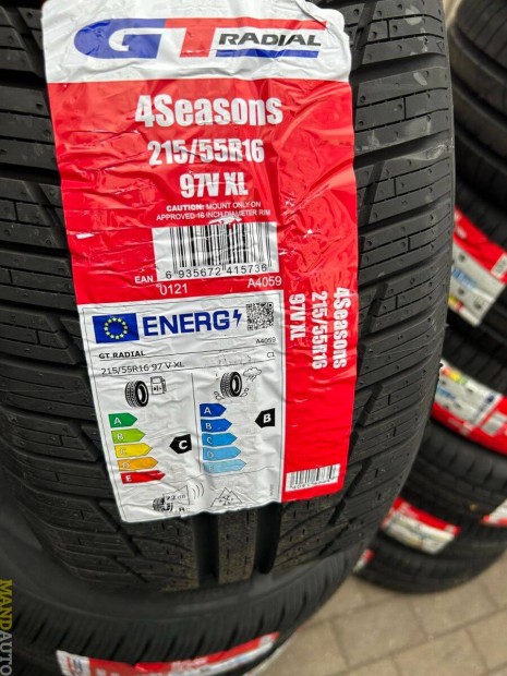 215/55R16 Gtradial 4Season(XL)