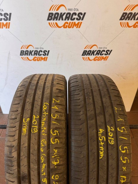 215/55R17 215 55 17 215/55x17 Continental nyári gumi eladó
