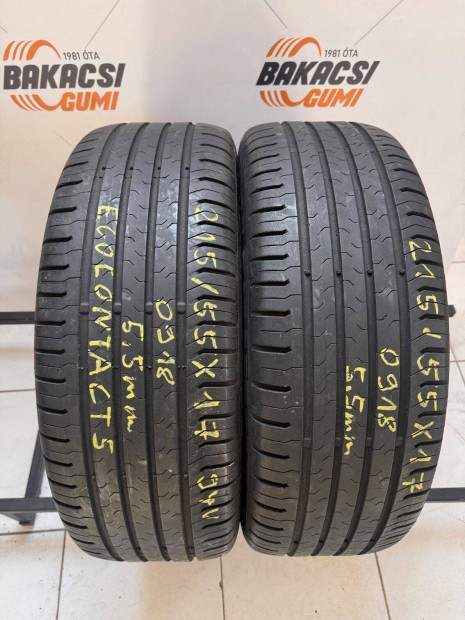 215/55R17 215 55 17 215/55x17 Contnental nyári gumi eladó