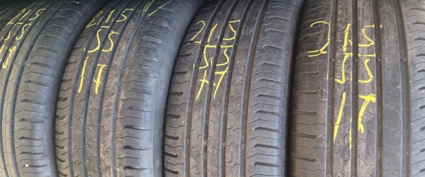 215/55R17 Continental Ecocontact5 nyári garnitúra egyben eladó!