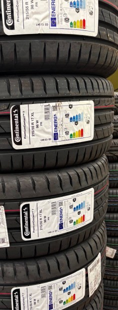 215/55R17 Continental premium contact 7