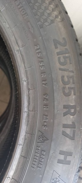 215/55R17 Continental téligumi 2db
