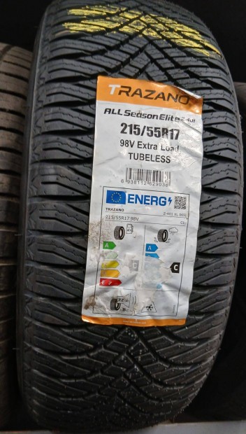 215/55R17 Trazano új 4évszak szett 4db 2024