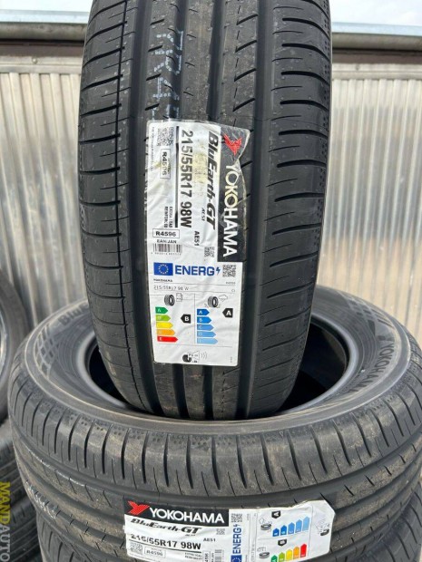 215/55R17 Yokohama GT AE51(XL)