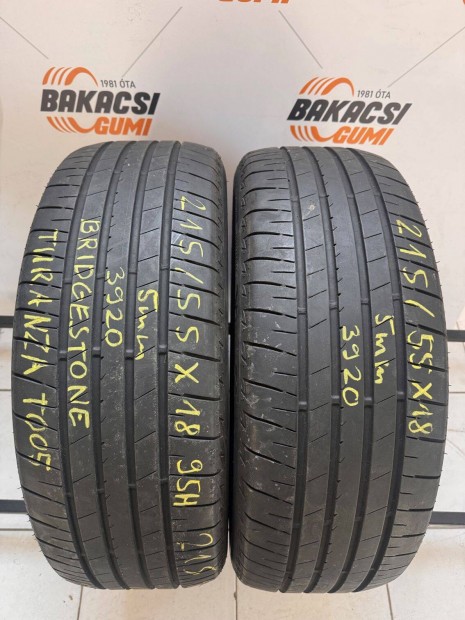 215/55R18 215 55 18 215/55x18 Bridgestone nyri gumi elad