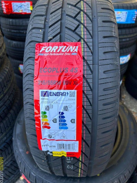 215/55R18 Fortuna Ecoplus 4Season,Új négy évszakos gumi