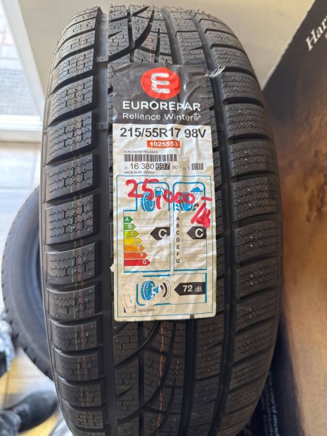 215 55 17 T�ligumi Elad� �j �llapot�, DOT 1719