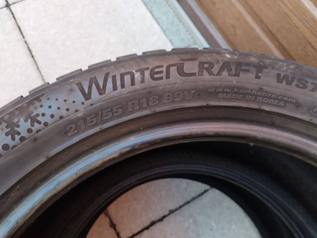 215 55 18 kumho 215/55 R 18 téli gumi garnitura 2023.17.hét